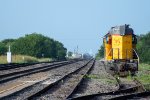 UP 1379 stands next to the Bloomington Yard